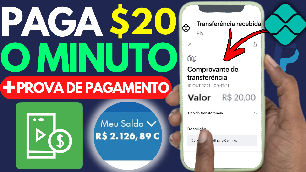 Aplicativo Cashing Como Funciona ? COMO GANHAR DINHEIRO COM O CASHING