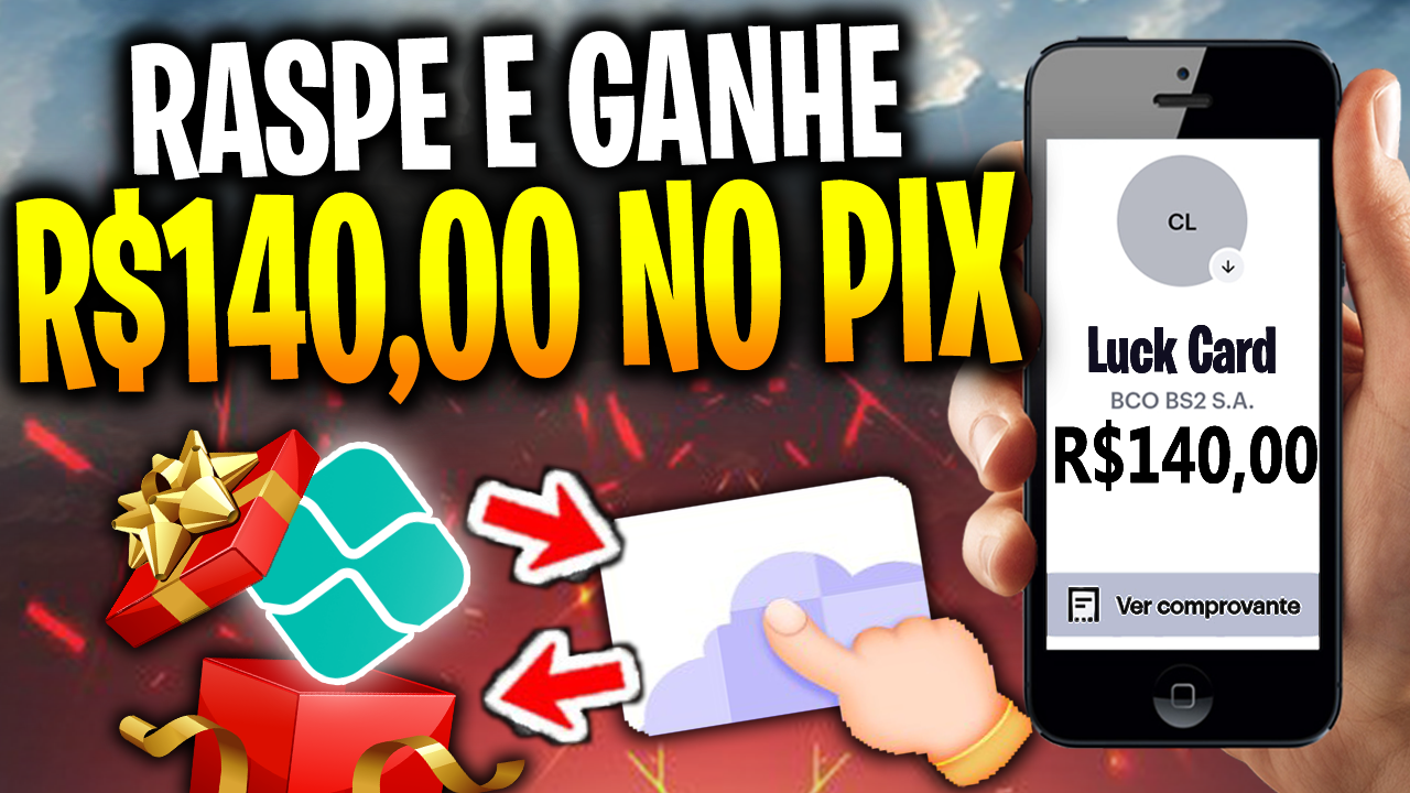 Lucky Card NOVA PROMOÇÃO Especial – Receba $140 a Raspadinha | App Lucky Card Paga Mesmo?