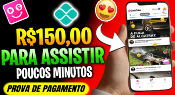 Novo App CashTube: Receba $150,00 via Pix Para Assistir Vídeos | App Cash Tube Paga mesmo