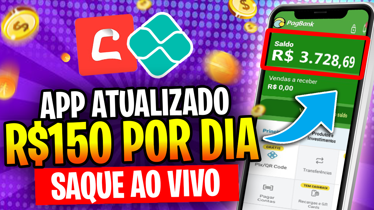 Cashzine Novo App para Ganhar Dinheiro Sem Indicar