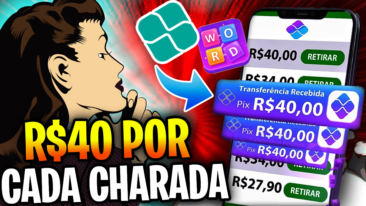 Novo Word Master – Receba por Cada Charada | Novo App para Ganhar Dinheiro Rápido 2022