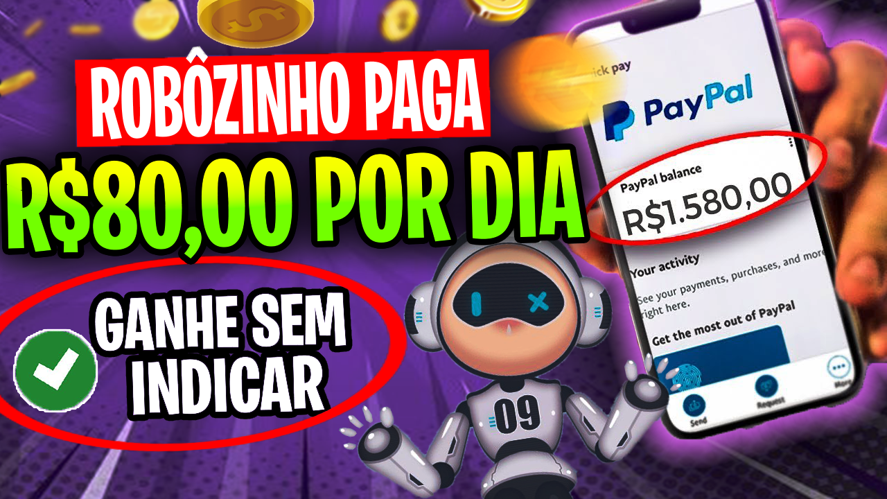 Robot Blast Ganhe Sem Indicar – Receba $80,00 Com Novo Robô | App para Ganhar Dinheiro de Verdade