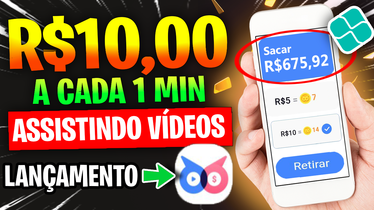 Cash Bird – Como Ganhar Dinheiro Assistindo Vídeos | App Pagando Via Pix