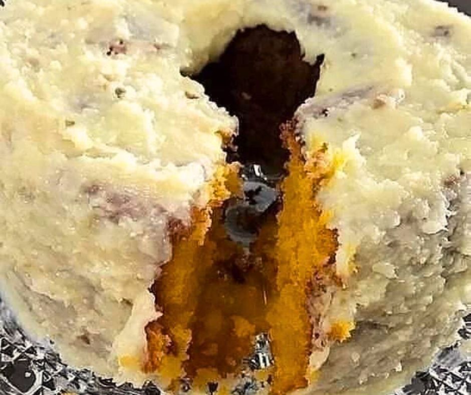 Bolo de Abóbora com Cocada Cremosa