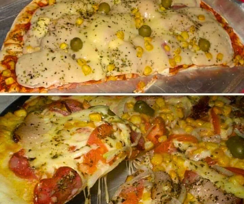 Pizza de Liquidificador Fácil e Saborosa