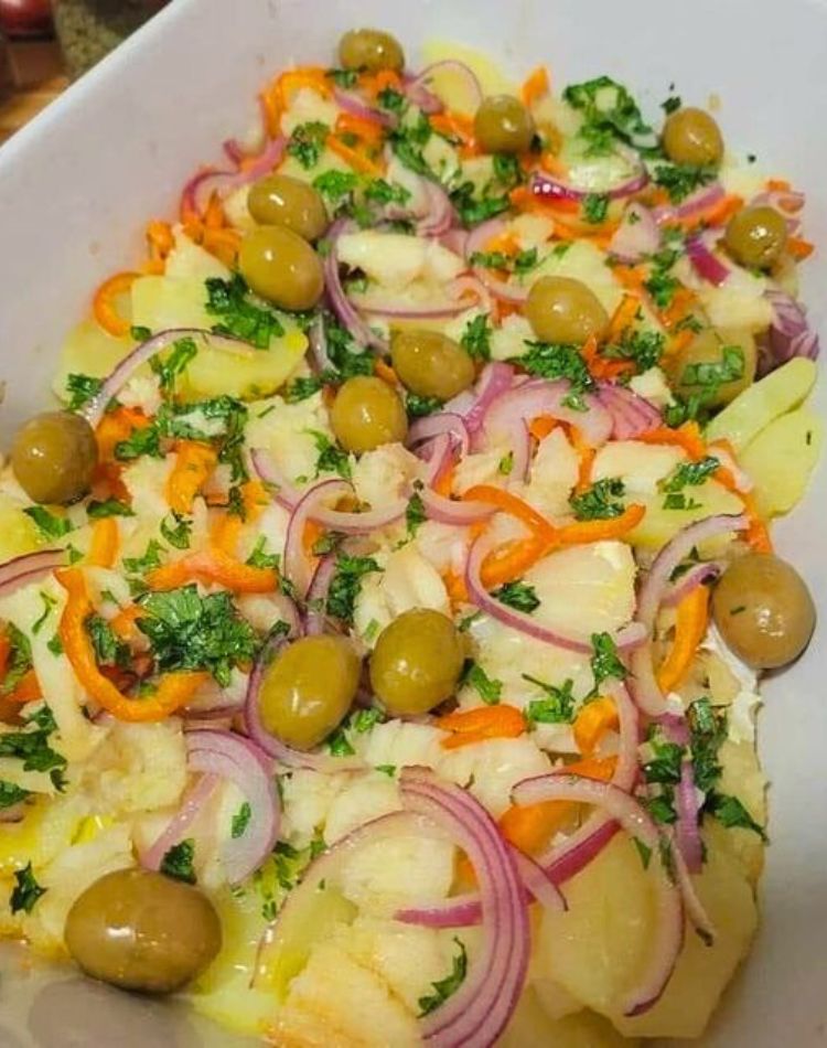 Bacalhau ao Forno com Batata