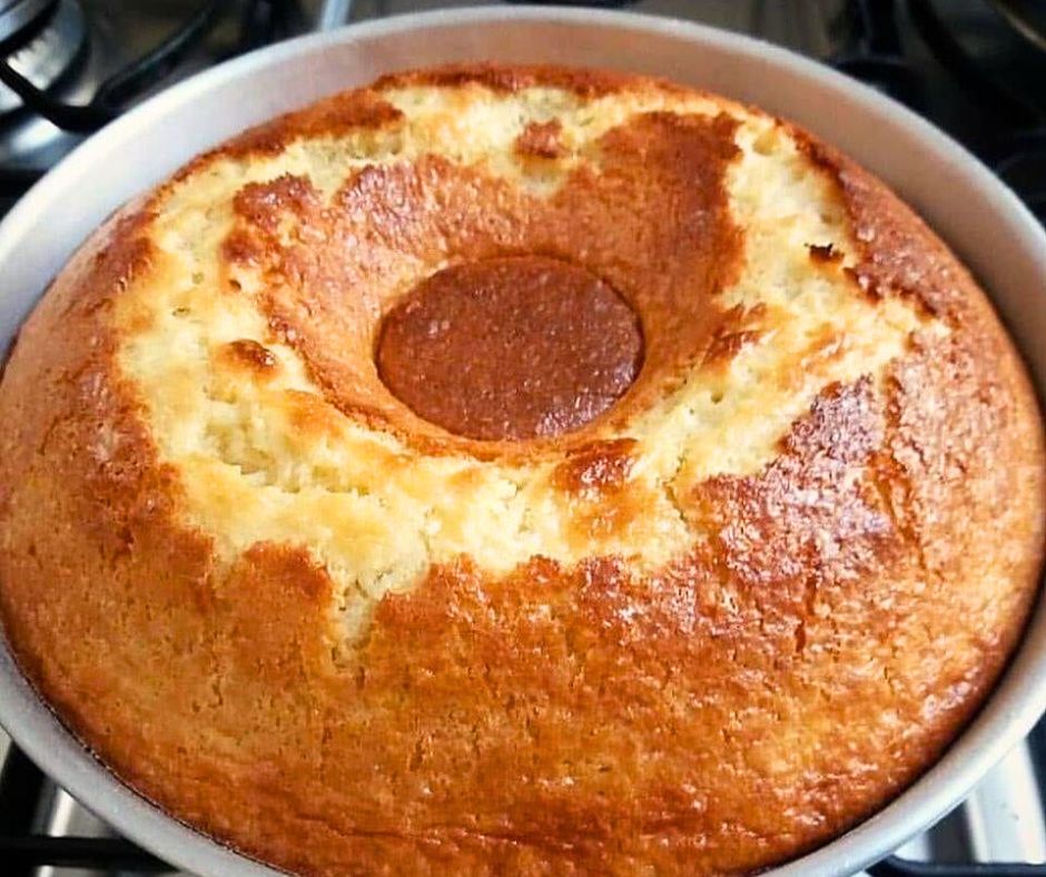 Bolo de Laranja com Coco no Liquidificador