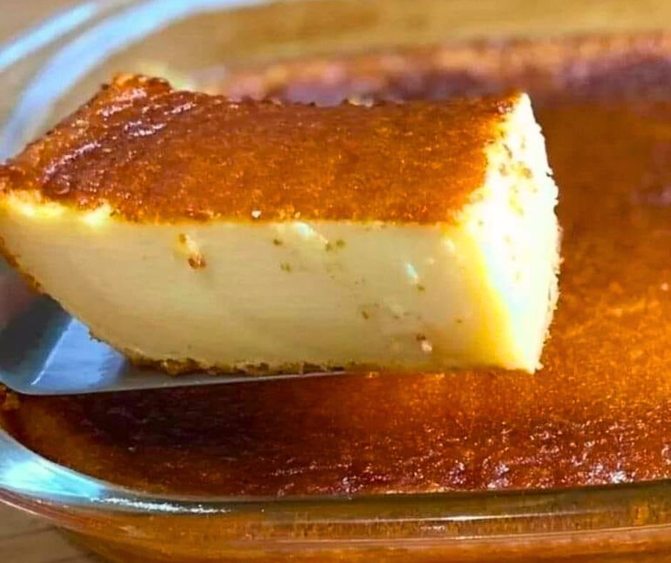 Bolo de Leite Cremoso Parece um Pudim