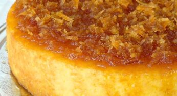 Bolo de Mandioca Cozida