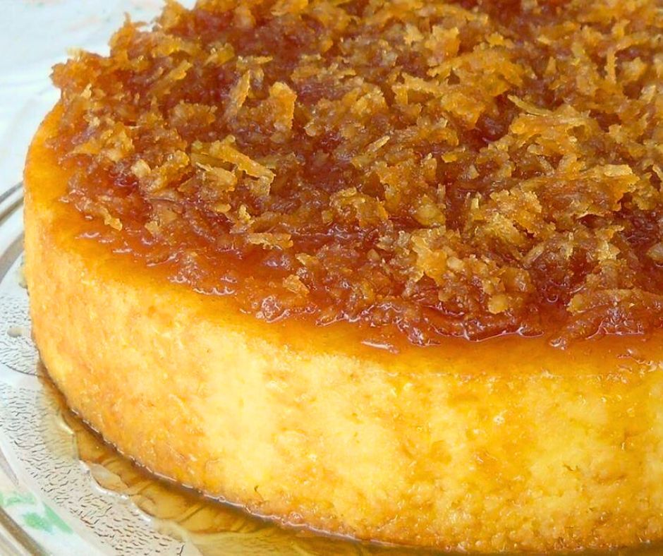 Bolo de Mandioca Cozida