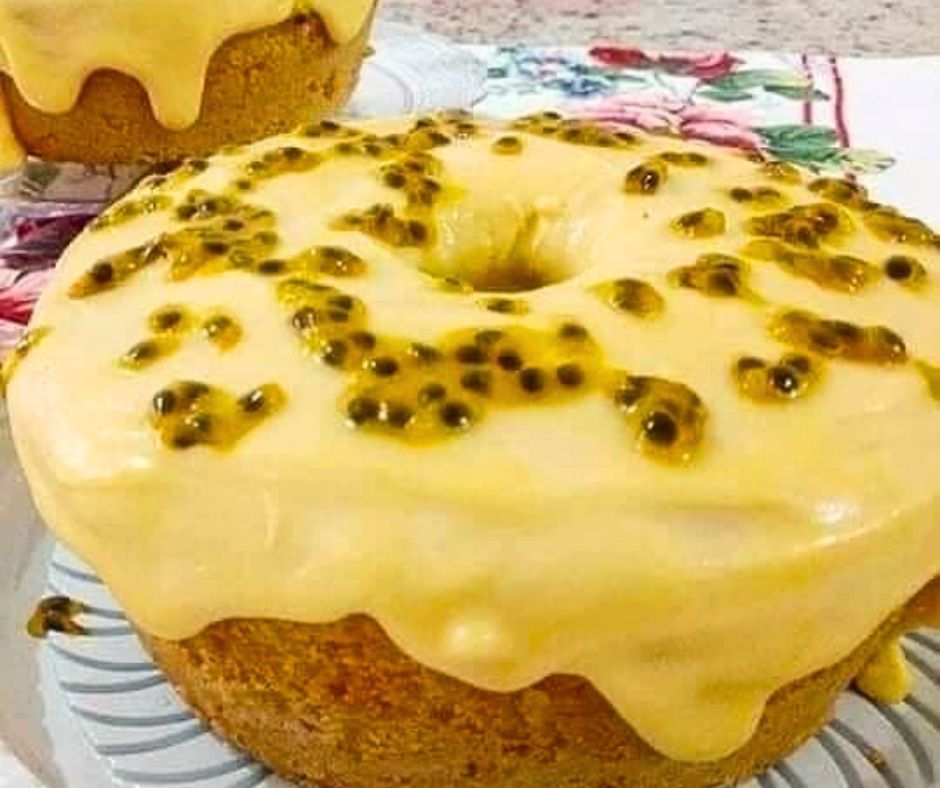 Bolo de Maracujá Fofinho