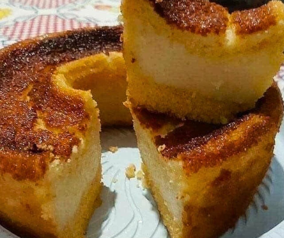 Bolo de Milharina Cremoso