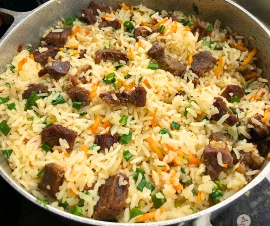 Arroz com Carne de Sol