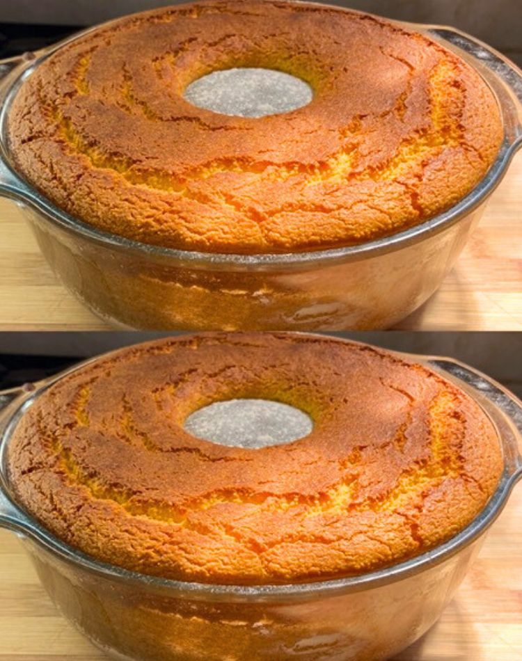 Bolo de Fubá de Liquidificador