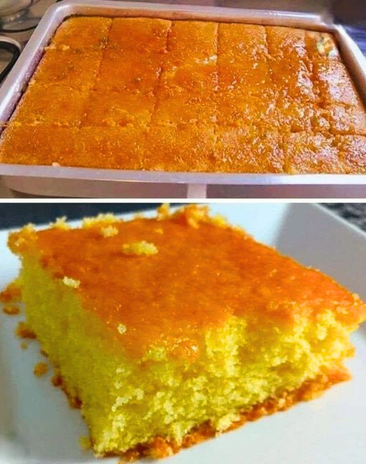 Bolo de Laranja Fofinho